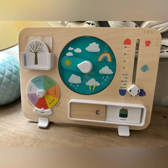 Lovevery Weather Learning Board for Kids - Picture 6 of 8